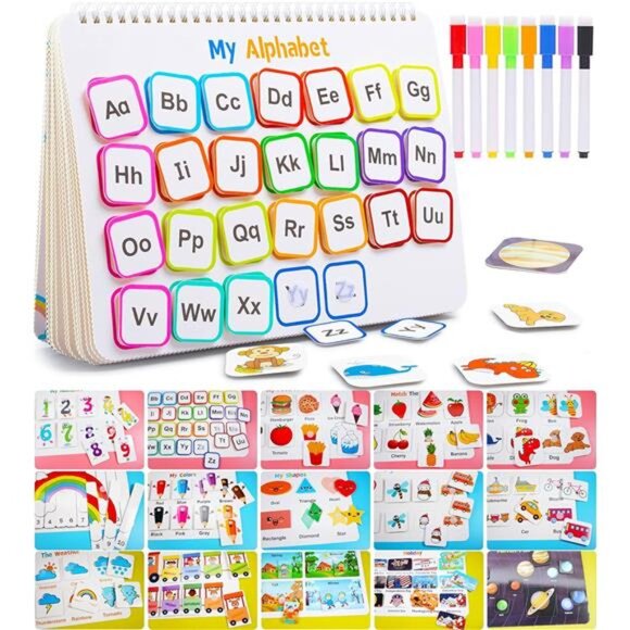 Huijing Montessori Preschool Learning Activities Newest 29 Themes Busy Book - - Picture 1 of 7